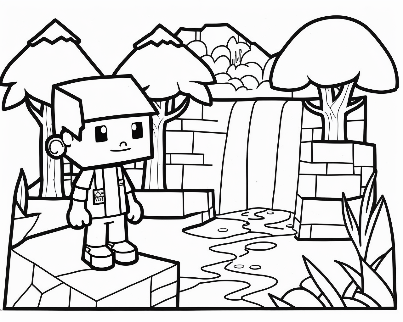 MINECRAFT 4251 Free printable colouring pages